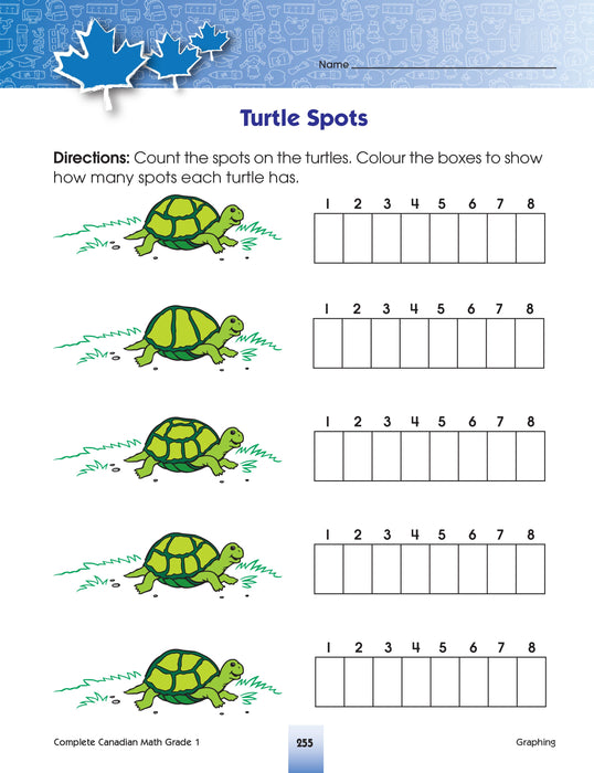Complete Canadian Math Grade 1: Essential Skills for Ages 6–7