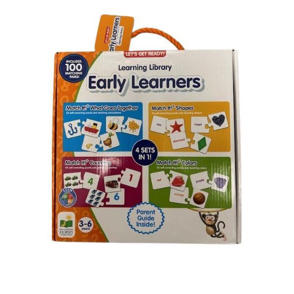 Let's Get Ready! Learning Library: Early Learners  4 in 1