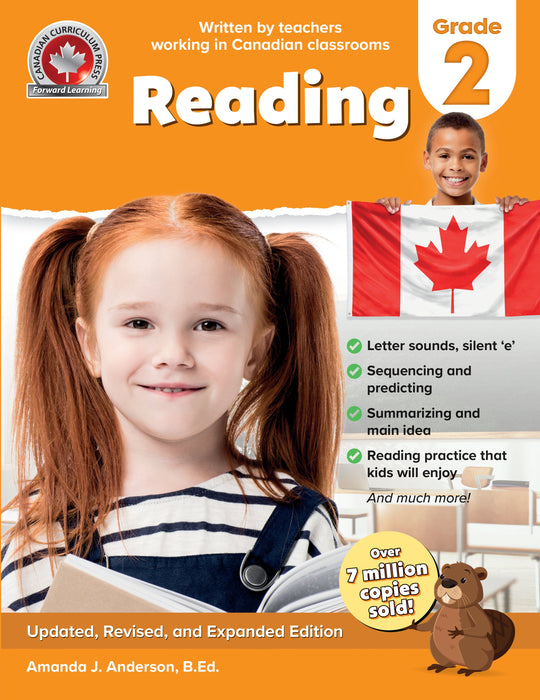 front cover grade 2 reading workbook