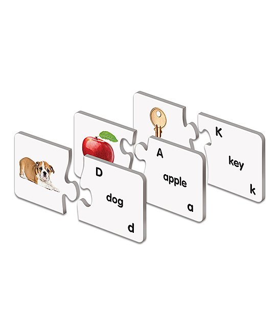 Match It 25 self-correcting puzzles teaching the alphabet