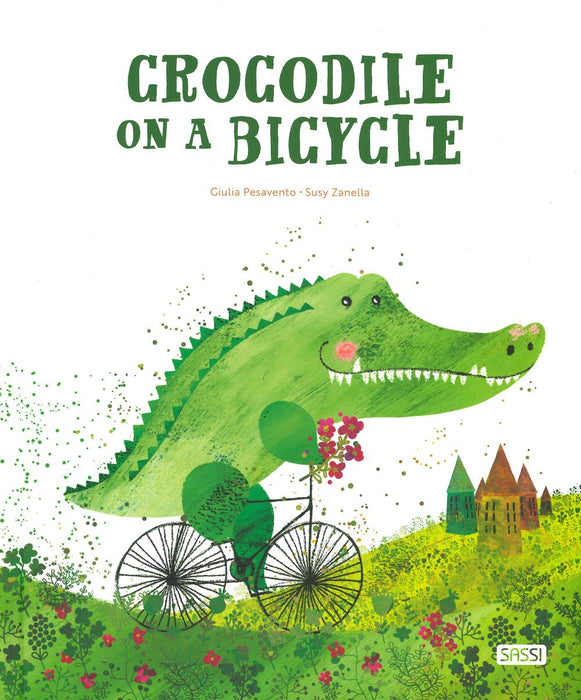 32 -pages Tired of pedaling his bicycle, the Crocodile falls asleep. Darkness, however, begins to fall, surrounding and frightening him with its mysterious shadows... A charming story that deals with one of the most common fears of little readers: fear of the dark Ideal for ages 3 and up
