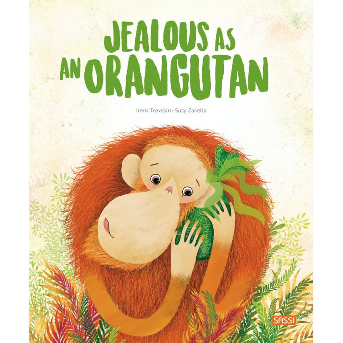 There’s only one thing in this 32-page picture book that Orangutan guards; jealousy. A sweet story about understanding what is important. Orangutan jealously guards his things and never lets anyone near them. Then, with the help of friends, he discovers that sharing is the greatest gift of all. The Sassi Junior series of picture books help children learn to recognise and label emotions and feelings.