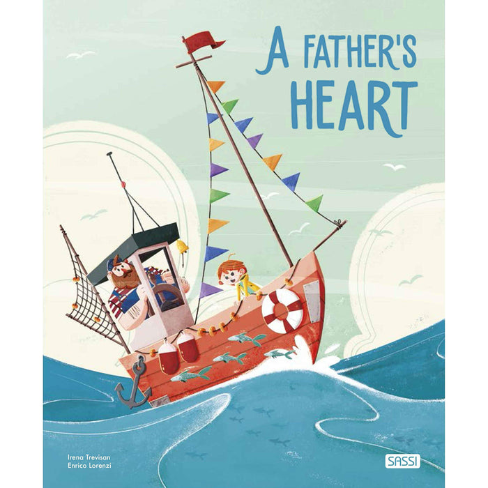 A 32-page tribute to the love of fathers and children, strong enough to withstand any storm. In the heart of a distant ocean, between the deep blue waves and the bright blue sky, a lighthouse kept watch over the water. In the heart of the lighthouse, there lived a father and his daughter. They were happy and loved each other with warm hearts full of tender care. Ideal for ages 2 and up