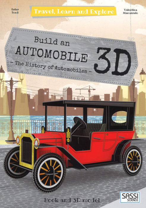 The ‘road’ that led us to the invention of cars is long and winding. Buckle up and set out to discover all the extraordinary stages that led us from the romantic horse-drawn carriage to the modern and superfast Formula 1 racing car!  Portable, closing case with bright, colorful artwork  A 32-piece model and a 32-page book  9,5” x 13,5” size is great for traveling  Ideal for ages 6 and up