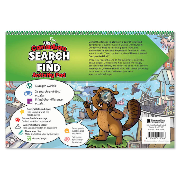 Canadian Activity Pad – Search and Find: Giant Squid