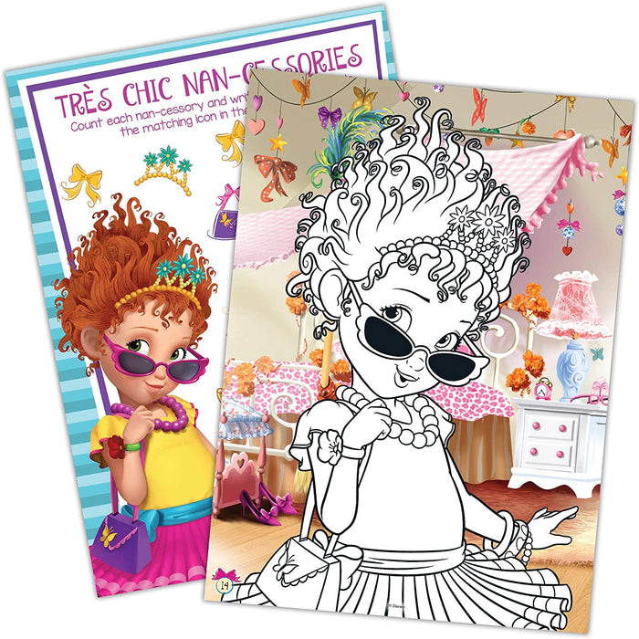 Jewel Sticker Book Fancy Nancy