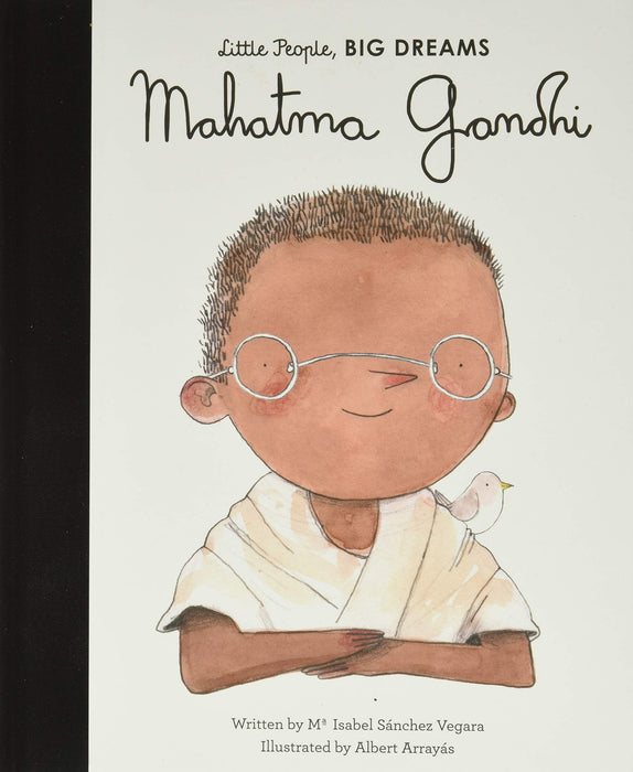 New in the Little People, Big Dreams series, discover the life of Mohandas Gandhi, the father of India, in this true story of his life. As a young teenager in India, Gandhi led a rebellious life and went against his parents' values. But as a young man, he started to form beliefs of his own that harked back to the Hindu principles of his childhood. Gandhi began to dream of unity for all peoples and religions.