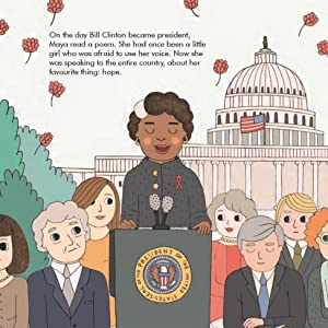 In this international bestseller from the critically acclaimed Little People, BIG DREAMS series, discover the incredible life of Maya Angelou, the powerful speaker, writer, and civil rights activist.  Maya Angelou spent much of her childhood in Stamps, Arkansas. After a traumatic event at age eight, she stopped speaking for five years.
