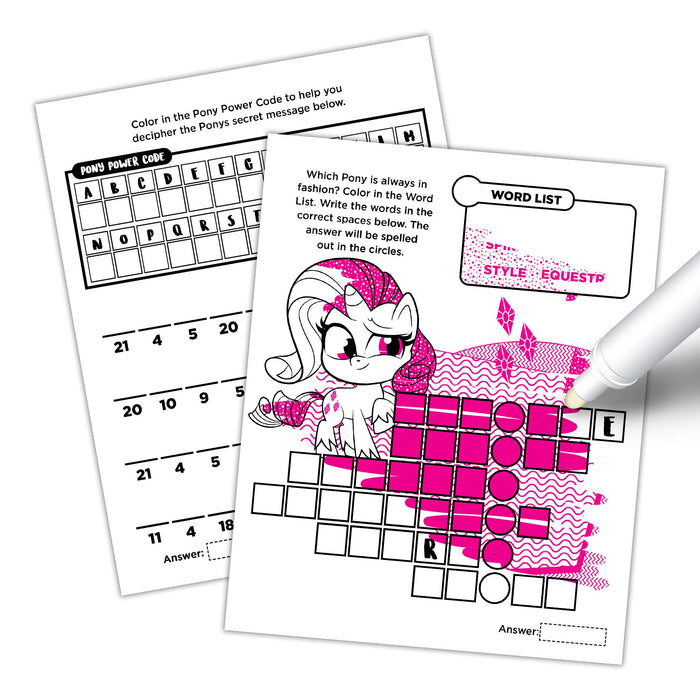 My Little Pony Imagine Ink Mess Free Game Book