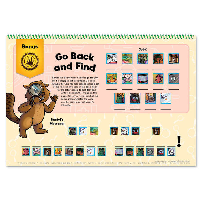 Canadian Activity Pad – Search and Find: Lake Monster