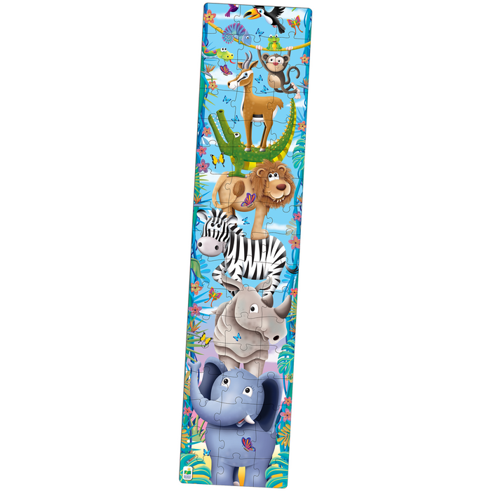 Long & Tall Puzzles - Big to Small Animals