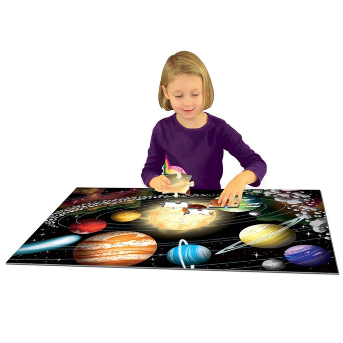 Puzzle Doubles - Glow in The Dark - Space