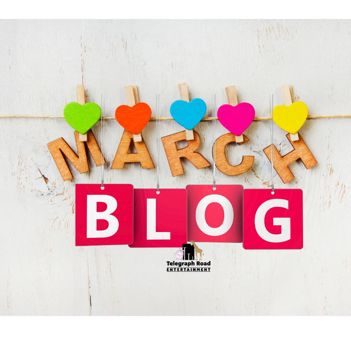 March Blog Image for the March activities for kids featuring spring learning ideas in reading, writing, math, and science