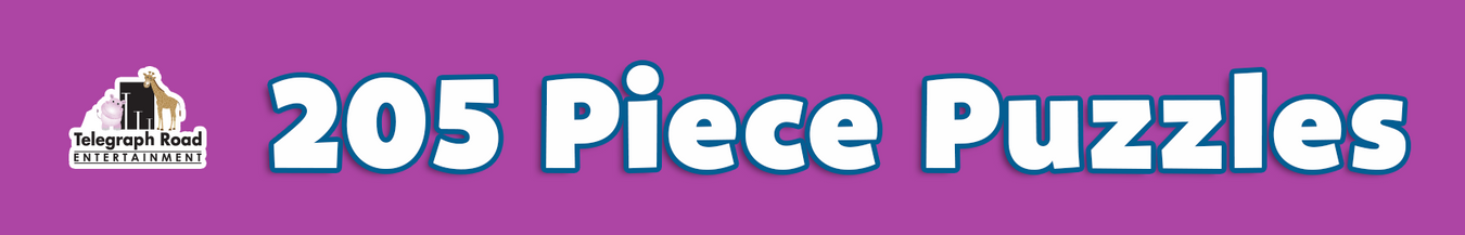 205 Piece Puzzles, Telegraph Road Entertainment, Sassi Junior