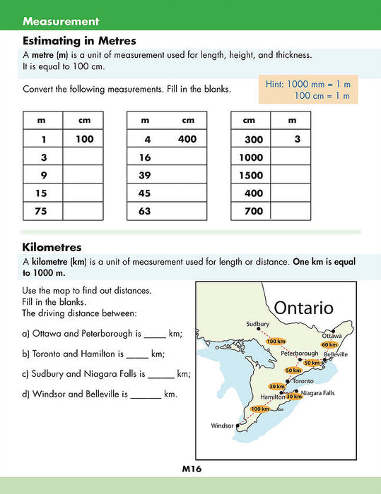 eBook Learning Essentials Grade 4 - Three Books in One - Workbook - Canadian Curriculum Press