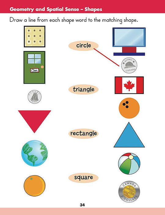 Math Grade 2: Addition, subtraction, multiplication, Canadian money and time, Complex 2D and 3D shapes, Patterning, graphs, probability, and much more! - Canadian Curriculum Press