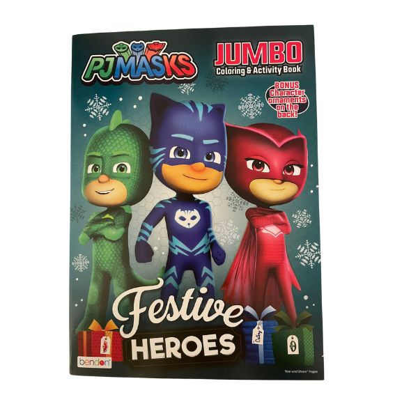Jumbo Colouring & Activity Book – PJ Mask | Kids’ Activity Book