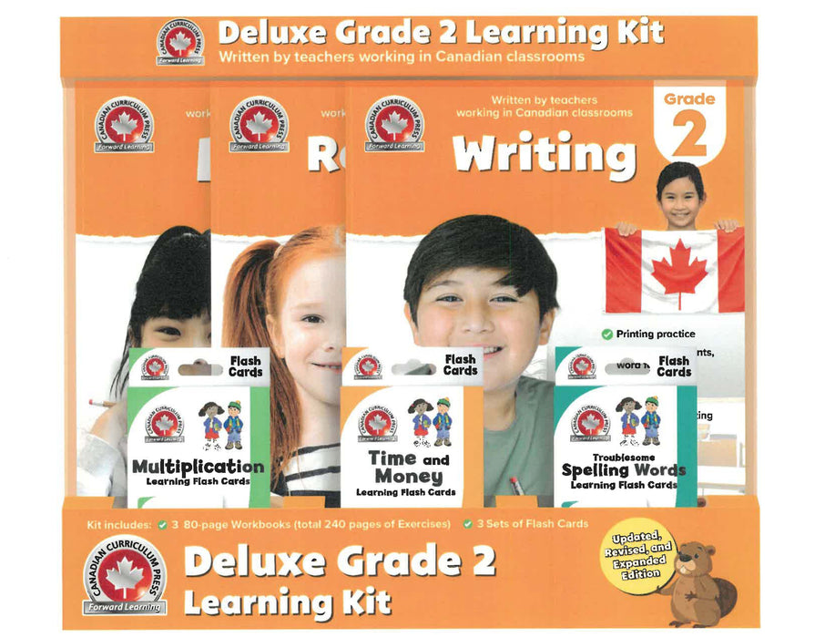 Deluxe Learning Kit – Grade 2 (80-page Expanded Editions)