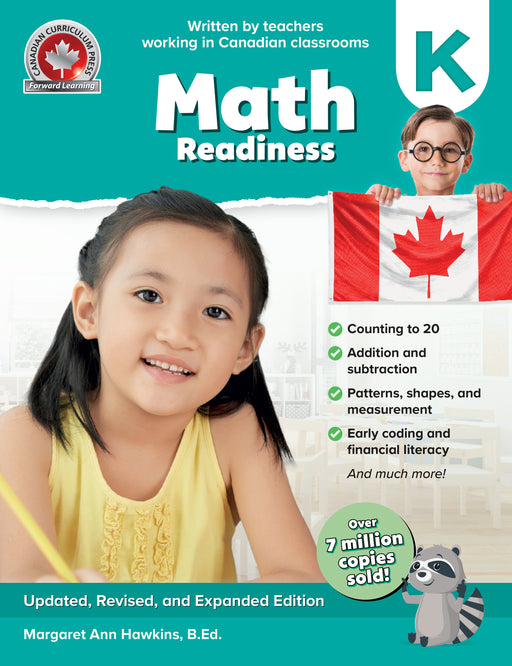Math pre-k readiness front cover