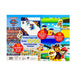 Paw Patrol activity book with colorful illustrations and character images on a white background
