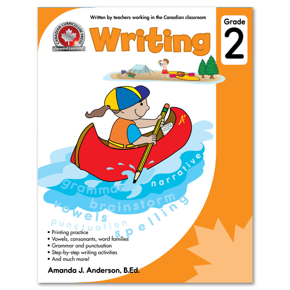 Grade 2 Writing Workbook – Canadian Curriculum Press — Telegraph Road
