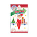 Elf on the Shelf Play Pack Grab & Go! with stickers and paper book on a white background