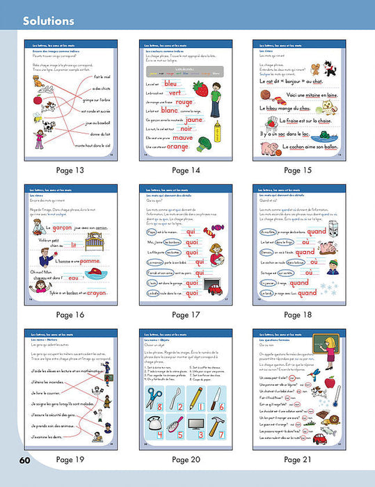 Our La Petite École workbooks are designed to support the mathematics and reading programs offered in Quebec schools. These books can be used during the summer to prepare young learners for the next grade level, or during the school year to review a specific subject. La Petite École workbooks can also be used to help teach French as a second language! They are available for pre-kindergarten, kindergarten and grade 1. Let the French fun begin! 64 page // ISBN: 9781487610159