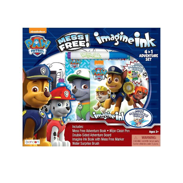Paw Patrol imagine ink 1 & 1 Adventure Set packaging on a white background