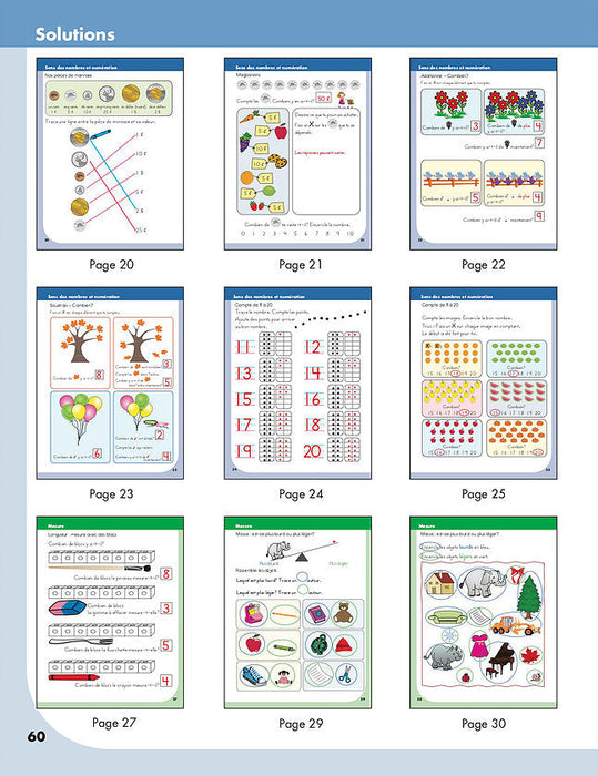 Our La Petite École workbooks are designed to support the mathematics and reading programs offered in Quebec schools. These books can be used during the summer to prepare young learners for the next grade level, or during the school year to review a specific subject. La Petite École workbooks can also be used to help teach French as a second language! They are available for pre-kindergarten, kindergarten and grade 1. Let the French fun begin! 64 page // ISBN: 9781487610142