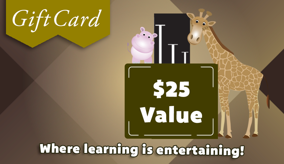 gift card 25 dolllars value 