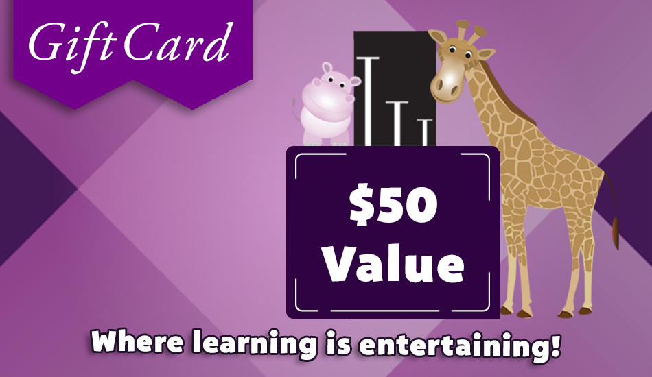 50 dollars value gift card