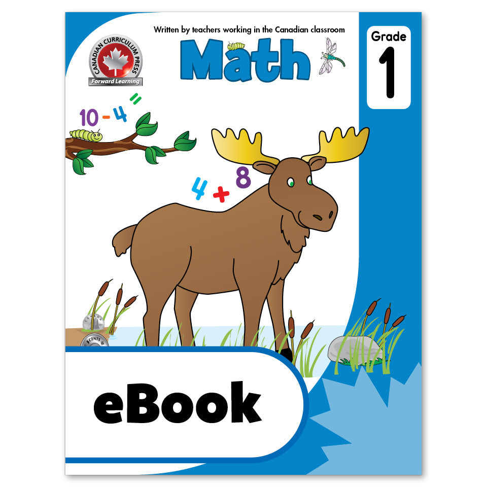 Unit 1 Math Book eBook Grade 1 Math Workbook│Canadian Curriculum Press — Telegraph Road