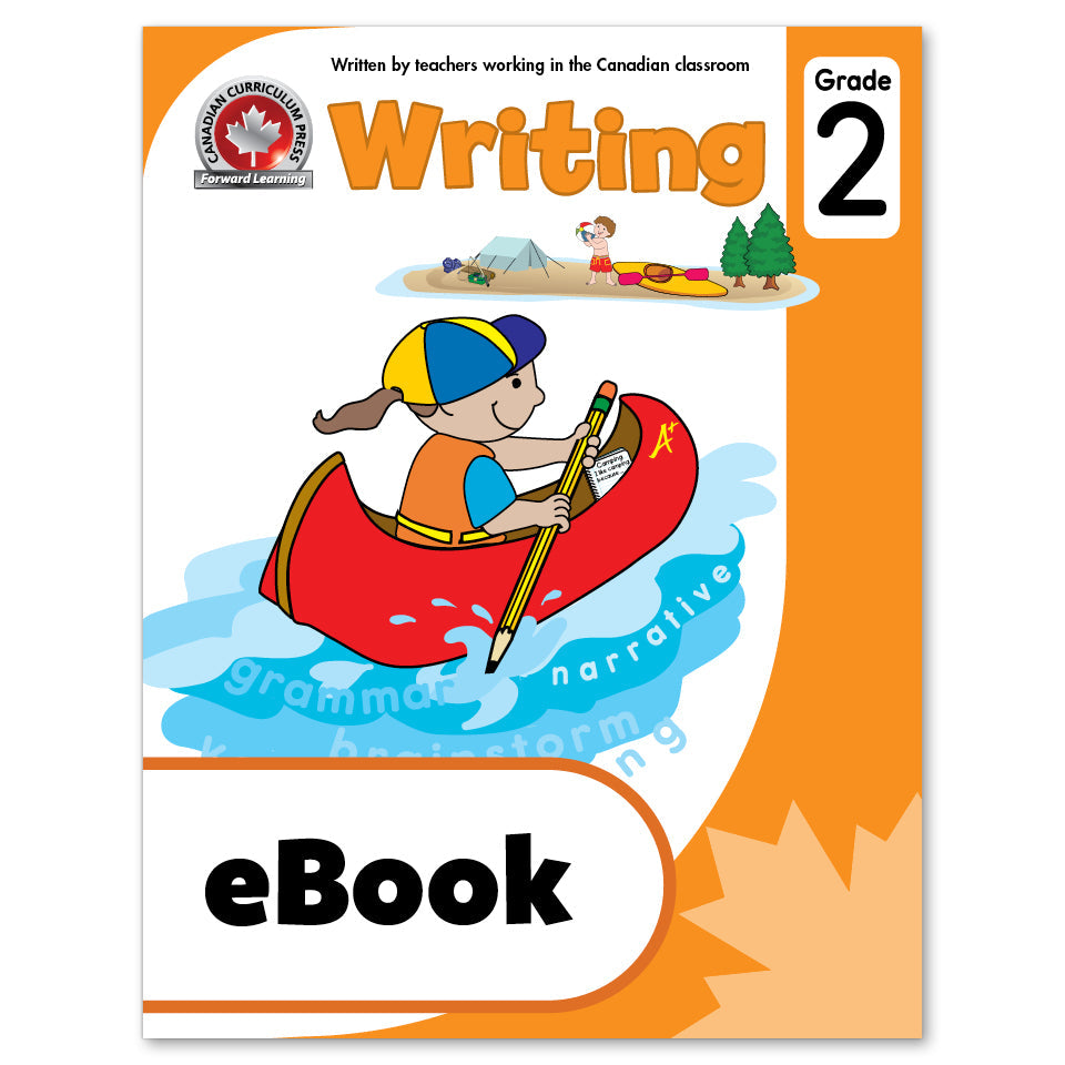 eBook Grade 2 Writing Workbook│Canadian Curriculum Press — Telegraph Road