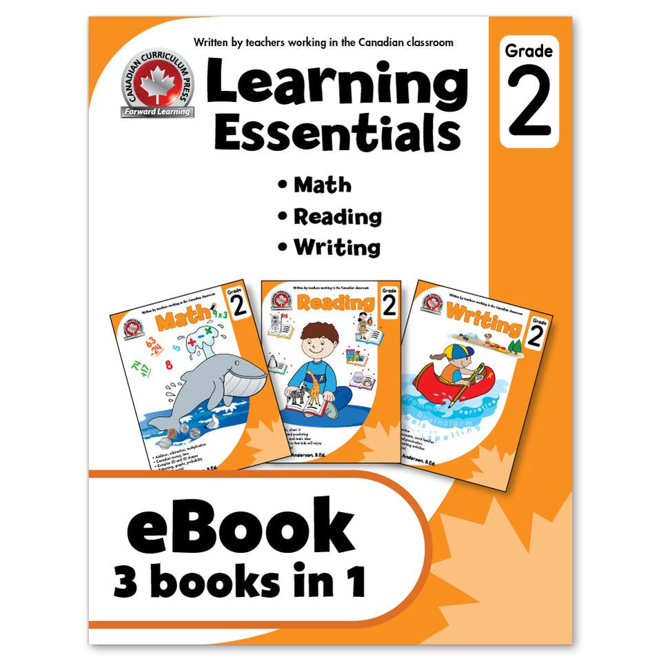 Grade 2 eBook Learning Essentials Workbook│Canadian Curriculum Press ...
