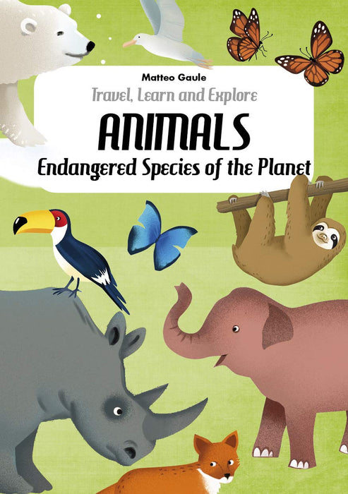 The world is changing, and the creatures that inhabit it are changing, too—and in some cases disappearing.  Assemble the puzzle and discover the animals that populate the various continents, and then read the book to learn more about endangered species. Portable, closing case with bright, colorful artwork  Oval 205-piece puzzle and book