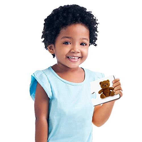 Little girl holding match it puzzle