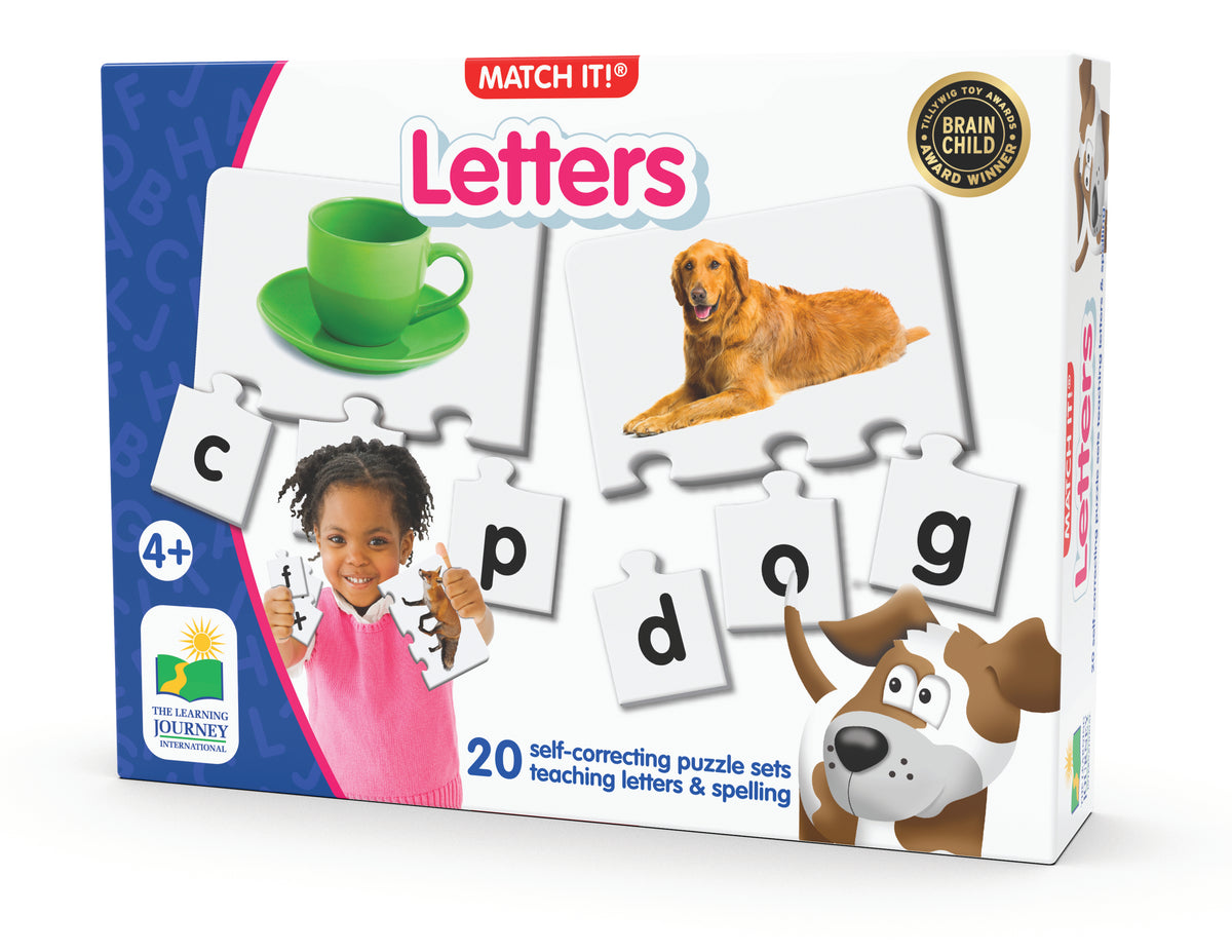 Match It Puzzles - Letters | The Learning Journey — Telegraph Road