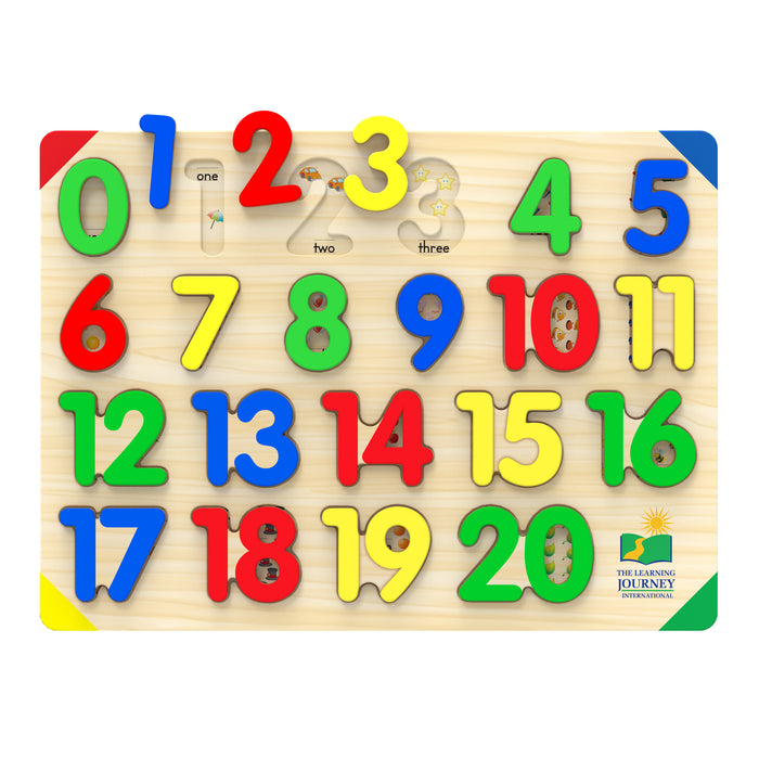 Lift & Learn 123 Number Puzzle