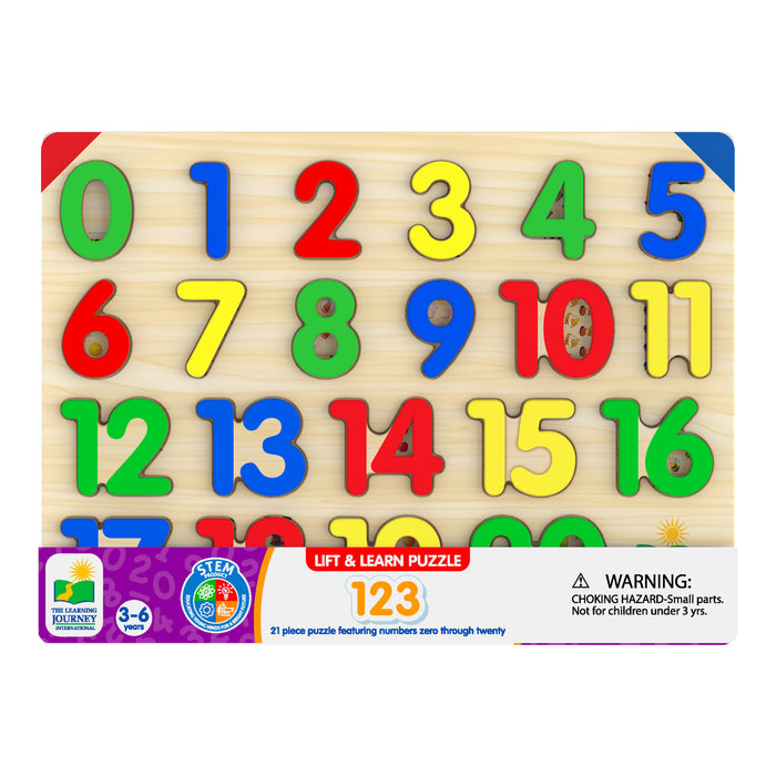 Lift & Learn 123 Number Puzzle