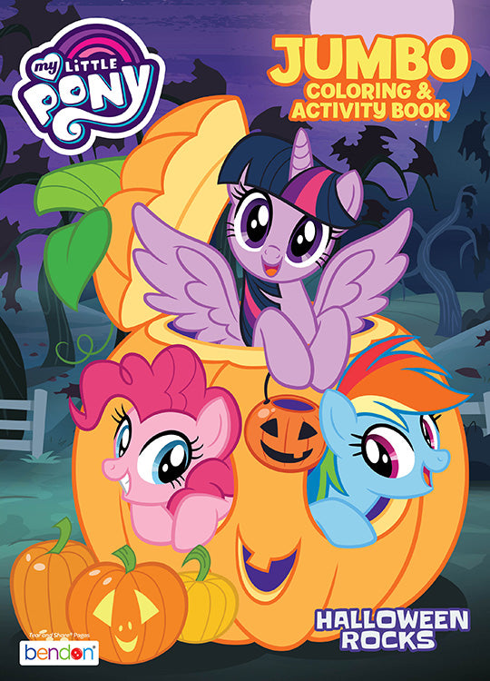 My Little Pony Halloween Jumbo Colouring and Activity Book