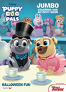 Join your favorite Puppy Dog Pals characters on an Halloween colouring adventure with Bendon’s Jumbo Coloring and Activity Book!  The 64-page of the coloring book is chock-full of activities, games, and puzzles featuring your child’s favorite characters!  Ideal for ages 3 and up