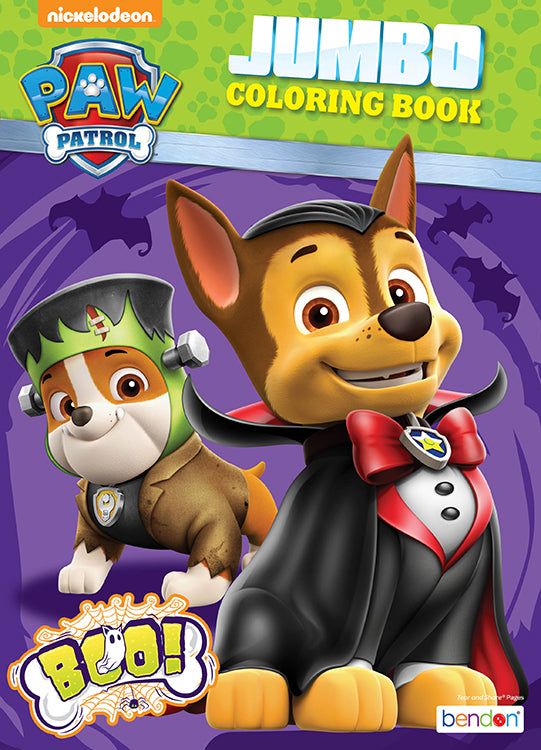 PAW Patrol Halloween Boo! - Jumbo Colouring and Activity Book