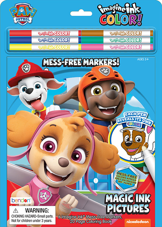 Bendon Coloring & Activity Book Stickers Paw Patrol