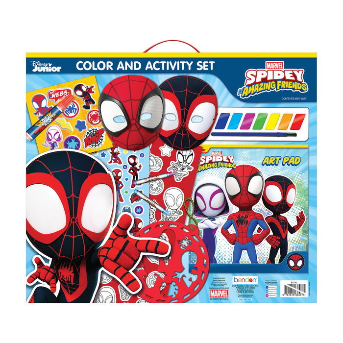 Spidey & His Amazing Friends Colour and Activity Set