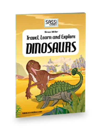 Oval 205-piece floor puzzle and 32-page book discover the gigantic reptiles who dominated the Earth millions of years ago!  See how a fossil is made and what makes the species different from each other. Learn the names of the major dinosaurs from the Jurassic Era and all the fascinating details about them!