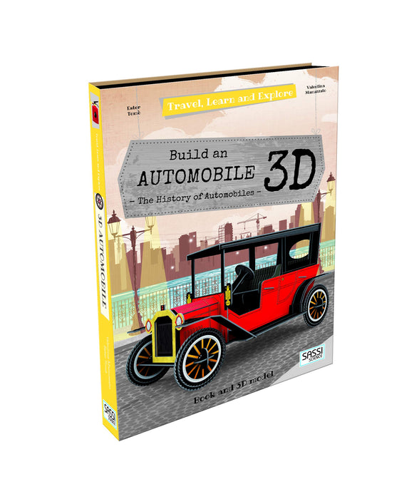 The ‘road’ that led us to the invention of cars is long and winding. Buckle up and set out to discover all the extraordinary stages that led us from the romantic horse-drawn carriage to the modern and superfast Formula 1 racing car!  Portable, closing case with bright, colorful artwork  A 32-piece model and a 32-page book  9,5” x 13,5” size is great for traveling  Ideal for ages 6 and up