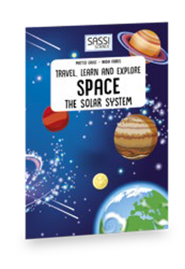 Go on an adventure in space with this 205-piece floor puzzle like a real astronaut!   Explore Space The Solar System with the 32-page book and learn all about our universe. What are Saturn’s rings made of? How far is the Earth from the Sun? How many moons does Jupiter have? Look how big the Milky Way is, observe the craters on the moon, follow comets as they sail through the sky, and let your imagination race through the galaxies!