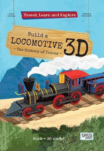 Discover the history, operation, and technology of trains!  How were the old locomotives made? What parts make up a wagon? How fast do the modern trains run? Jump aboard the tracks and ride across the many wonders of one of the most common means of transportation in the world! Build a 3D model and see all the details of a wonderful locomotive!  Portable, closing case with bright, colorful artwork