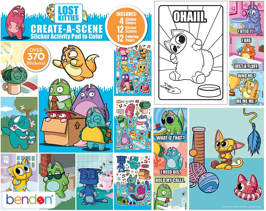 16 full-color scenes to decorate 6 sheets of stickers with all of your favorite characters Unleash your child's creativity and tell a story through stickers Officially licensed product Ideal for ages 3 and up