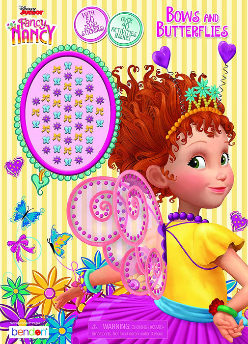 Jewel Sticker Book Fancy Nancy